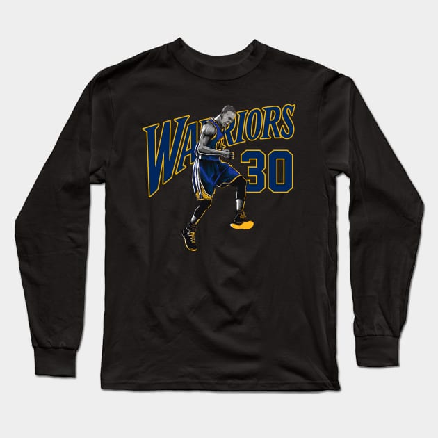 Golden State Warriors 30 Long Sleeve T-Shirt by sagitarius